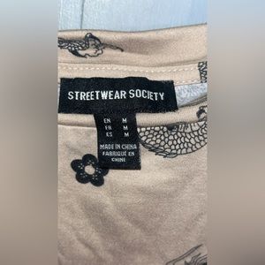 Dragon design crop top